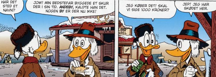 Kilde: Don Rosa (1988) USA 5; HOF 1